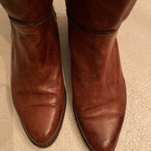 Vero Cuoio made in Italy Genuine Leather Cowgirl boots = size 8 M.